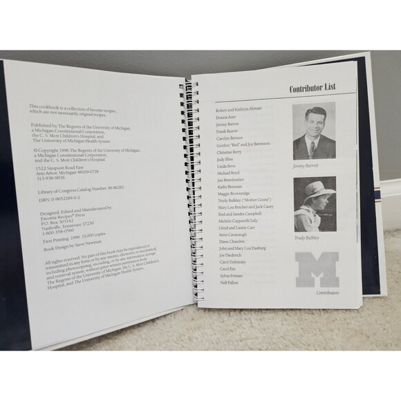 Michigan Cooks: Favorite Recipes From Friends of CS Mott Childrens Hospital - Picture 3 of 3